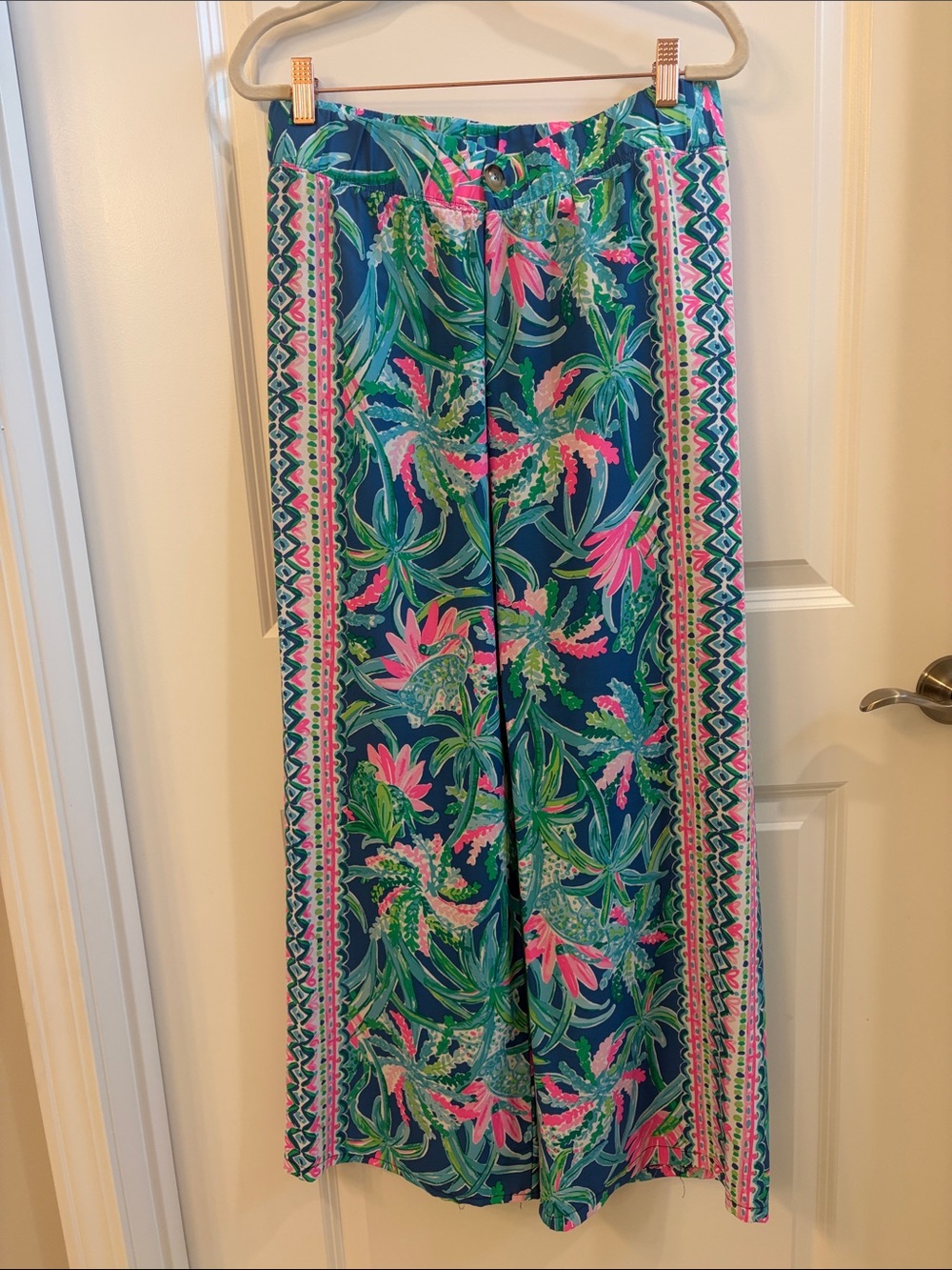 Lilly Pulitzer Bal Harbour Palazxo Wide-Leg Pants